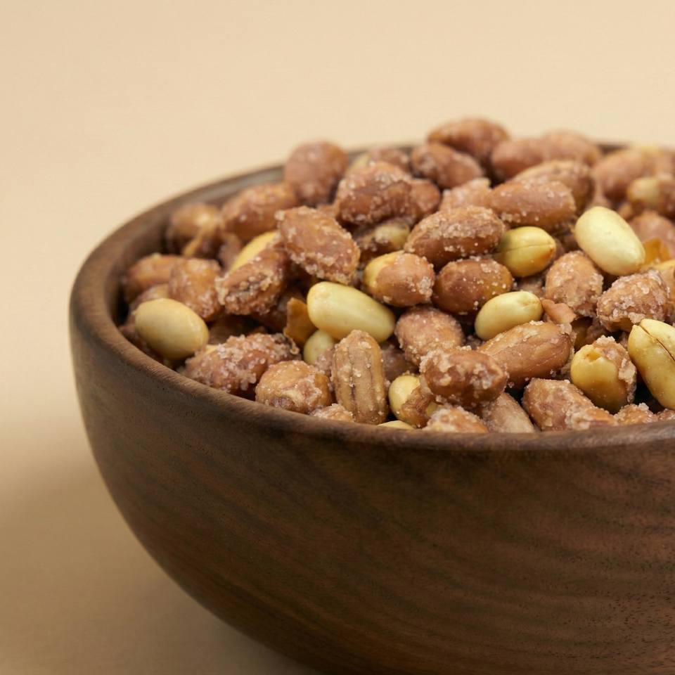 Kavrulmuş Tuzlu Yer Fıstığı İçi (İri Boy) 1000 Gr