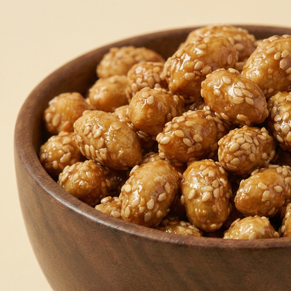 Ballı Susamlı Yer Fıstığı 1000 Gr