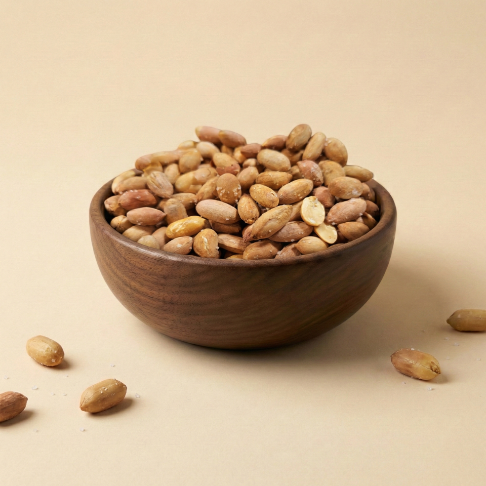 Küçük Boy Tuzlu İç Yer Fıstığı 1000 Gr