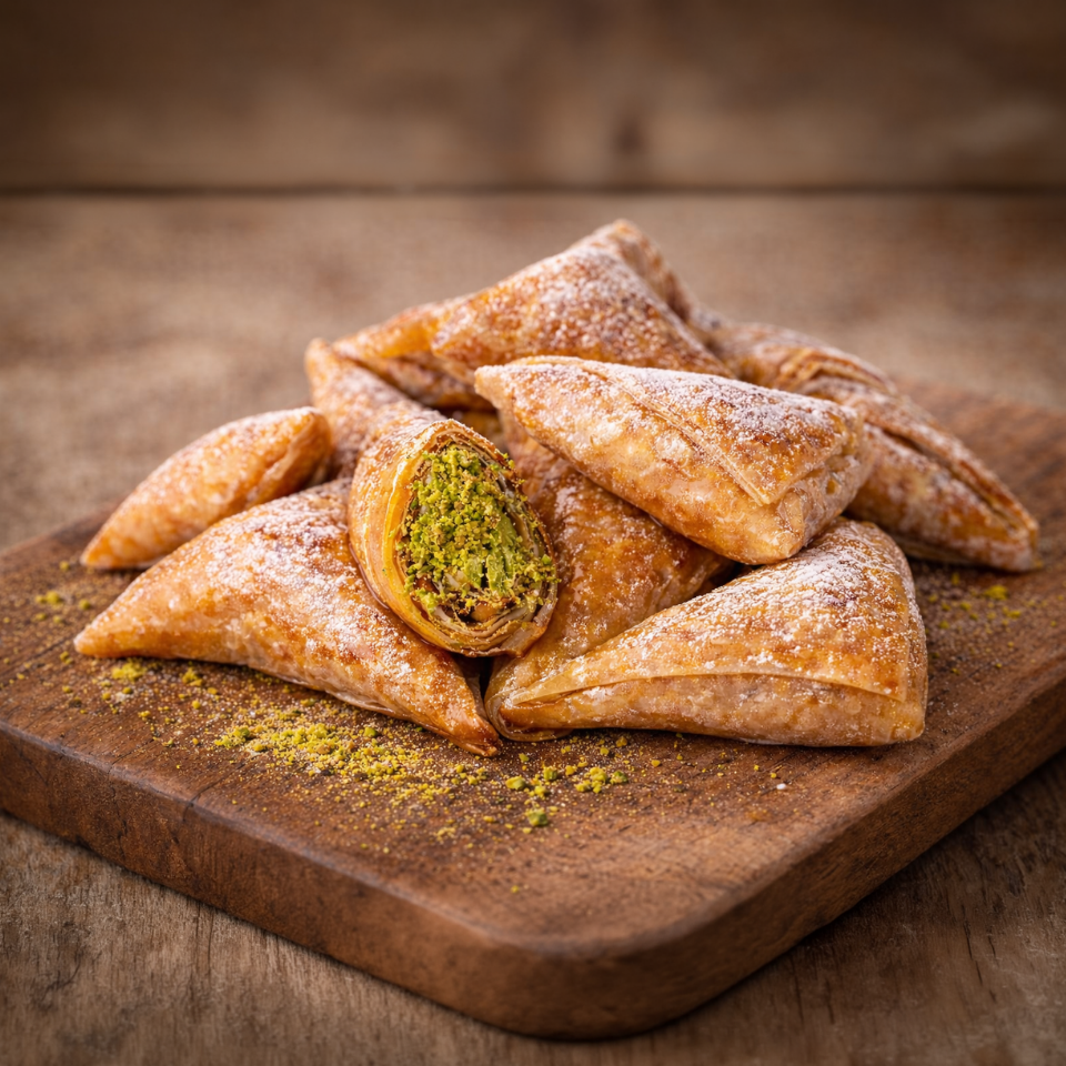 Bol Antep Fıstıklı Muska Pestil 1000 Gr